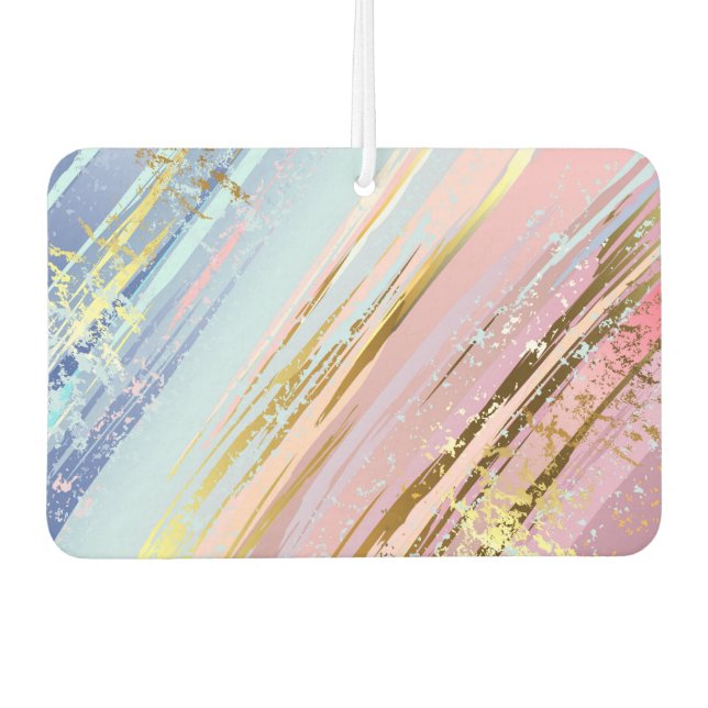 Désodorisant Pour Voiture Textured Pink Background (Devant)