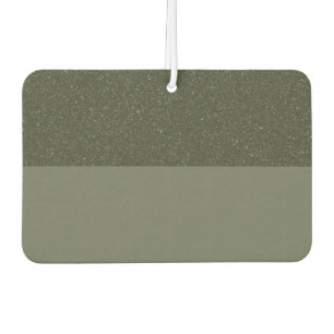Désodorisant Pour Voiture Top Parties scintillant Moss Green Air Freshener -