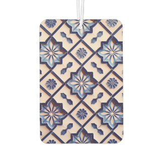 Désodorisant Pour Voiture Traditional Moroccan Ceramic Pattern Air Freshener