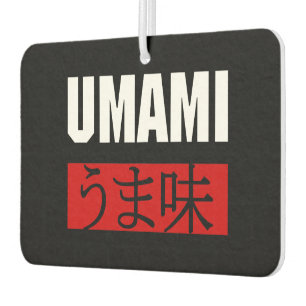 DÉSODORISANT POUR VOITURE UMAMI う ま 味 AIR FRESHENER