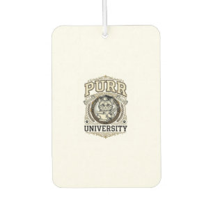 Désodorisant Pour Voiture Université Ronronnement Chat Fausse Université Aca