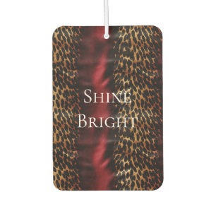 Désodorisant Pour Voiture Vachette de cowgirl sud-ouest Red Gold Faux