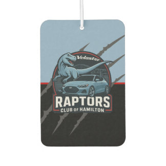Désodorisant Pour Voiture Veloster Raptors Car Freshener