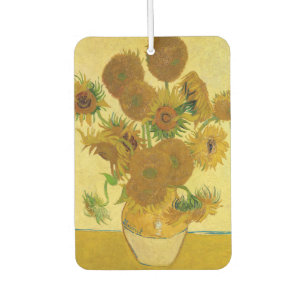 Désodorisant Pour Voiture Vincent van Gogh - Vase avec quinze tournesols