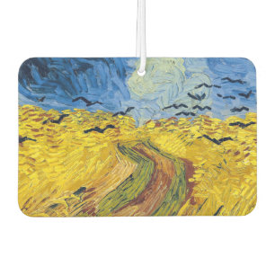 Désodorisant Pour Voiture Vincent van Gogh - Wheatfield with Crows