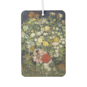 Désodorisant Pour Voiture Vintage Vincent Van Gogh Bouquet de fleurs