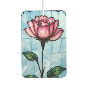 Désodorisant Pour Voiture Vitrail rose rose