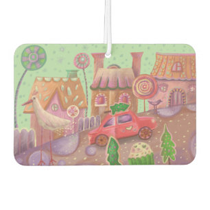 Désodorisant Pour Voiture voiture rouge de noël