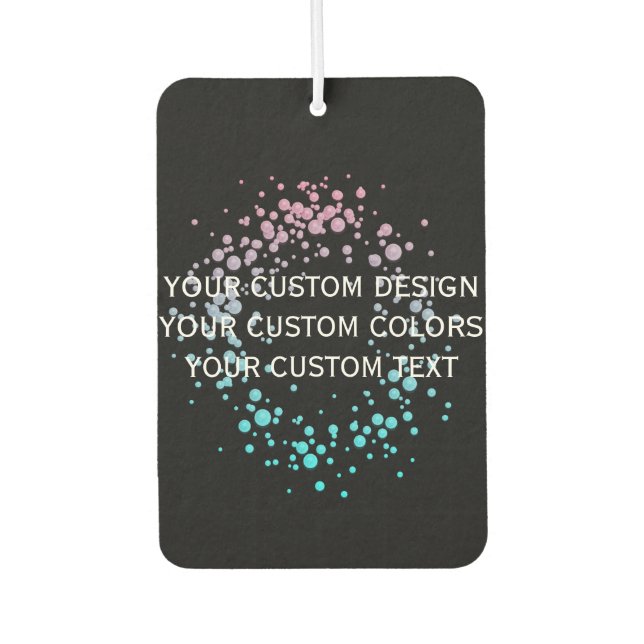 Désodorisant Pour Voiture Votre design personnalisé ici - Air Freshener (Devant)