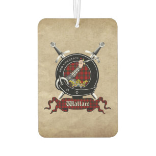 Désodorisant Pour Voiture Wallace Clan Badge Car Freshener