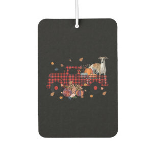 Désodorisant Pour Voiture Whippet Citrouille Camion Thanksgiving cadeau Hall