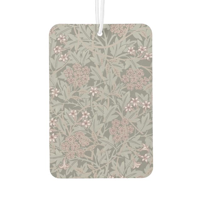 Désodorisant Pour Voiture William Morris Jasmine Motif de fleurs (Dos)