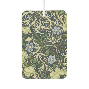 Désodorisant Pour Voiture William Morris Seaweed Pattern Floral Vintage Art