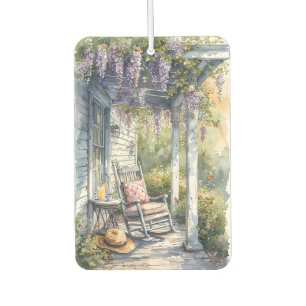 Désodorisant Pour Voiture Wisteria Porch Rocking Chair Scène