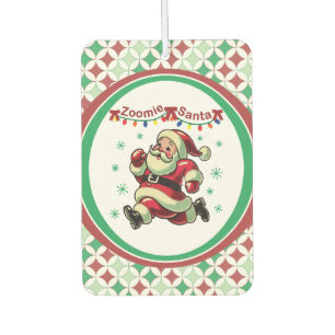 Désodorisant Pour Voiture Zoomie Père Noël Noël