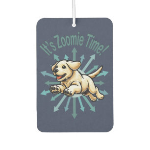 Désodorisant Pour Voiture Zoomie Time Golden Lab