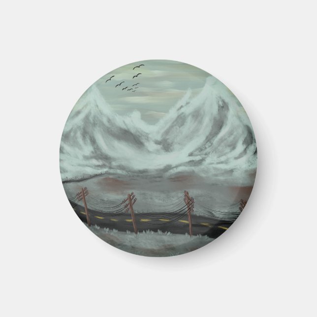 Desolate Road Magnet (Front)