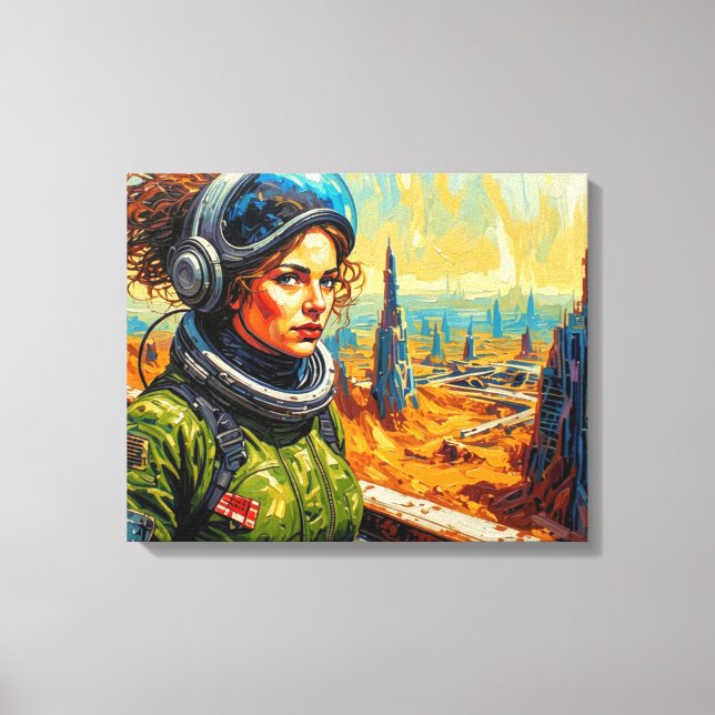 DESOLATION AT THE END OF THE WORLD 8 CANVAS PRINT (Front)