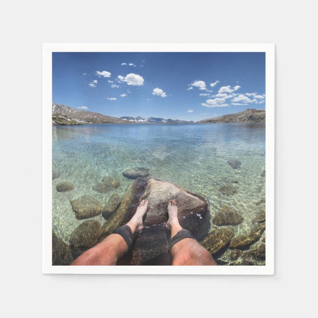 Desolation Lake - Sierra Napkin (Front)