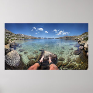 Desolation Lake - Sierra Poster