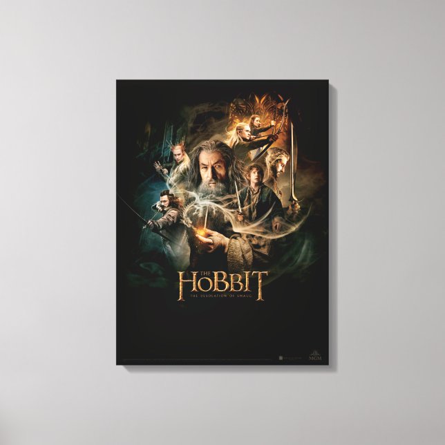 DESOLATION OF SMAUG™ Characters 2 Canvas Print (Front)