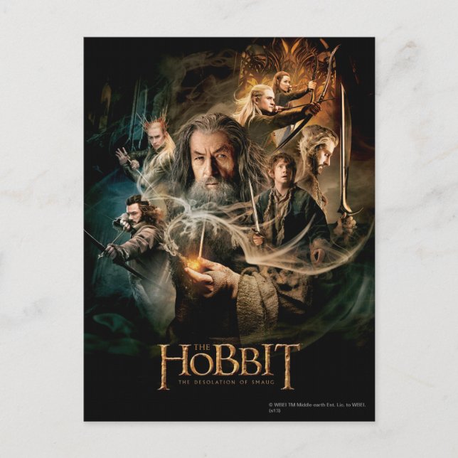 DESOLATION OF SMAUG™ Characters 2 Postcard (Front)