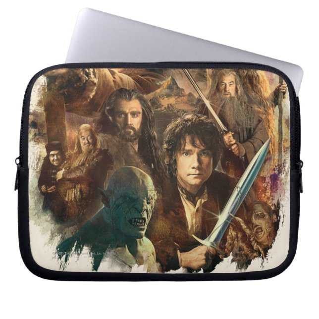DESOLATION OF SMAUG™ Characters Laptop Sleeve (Front)
