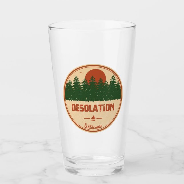 Desolation Wilderness California Glass (Front)