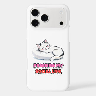 Désolé j'ai des plans avec mon chat drôle mignon