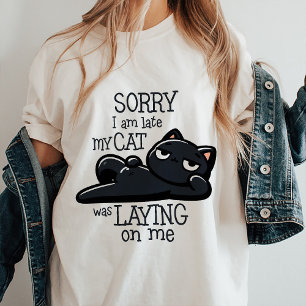Désolé Je Suis En Retard Drôle Citation T-shirt