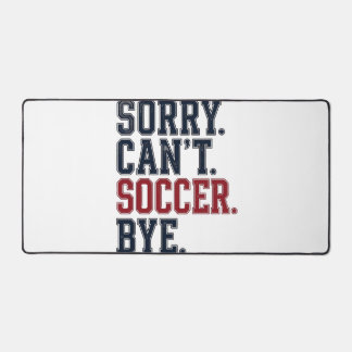 Désolé ne peut pas football au revoir vintage