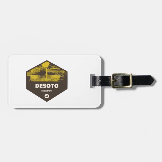 DeSoto State Park Alabama Luggage Tag (Front Horizontal)