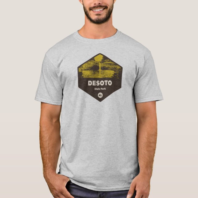 DeSoto State Park Alabama T-Shirt (Front)