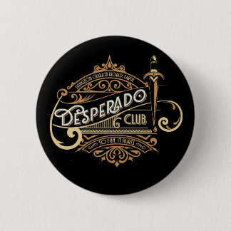 Desperado Club Logo Dungeon Crawler World: Earth 2 Inch Round Button