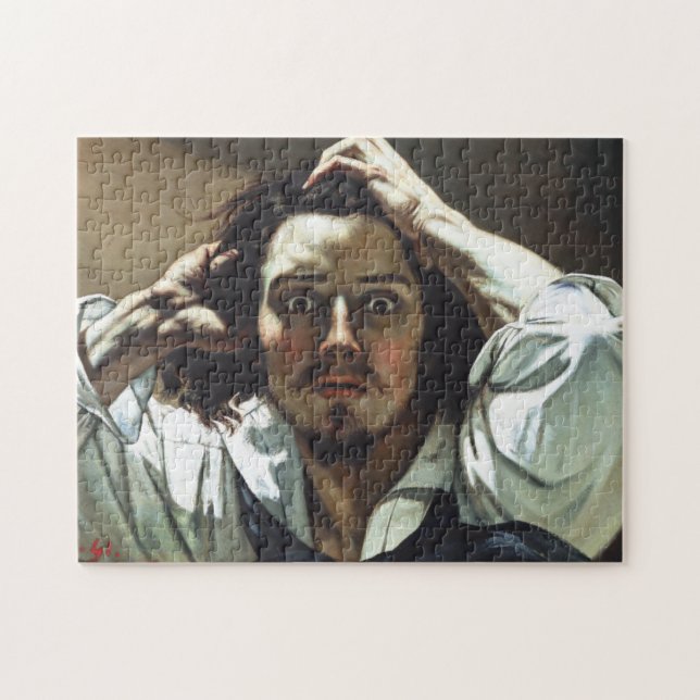 Desperate Man by Gustave Courbet Jigsaw Puzzle (Horizontal)