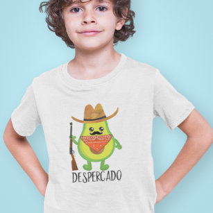 Despercado Desperado Cowboy Funny Avocado T-Shirt