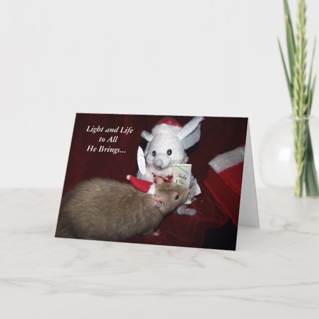 Despereaux Christmas Card (Front)