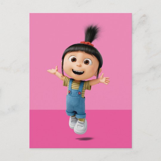 Despicable Me Agnes Postcard Zazzle Ca