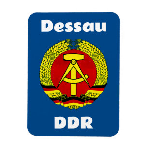 Dessau, DDR, Dessau, Germany (East German Ossi) Magnet