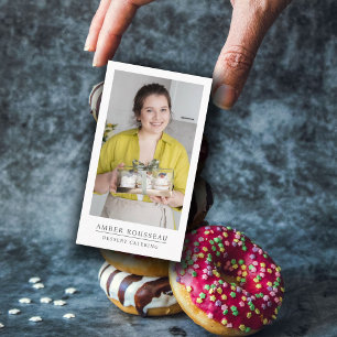 Dessert Caterer Baker  Business Card