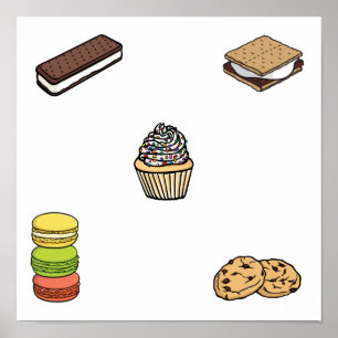 Dessert collection poster