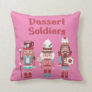 Dessert Craqueurs Soldat Jeter Oreiller