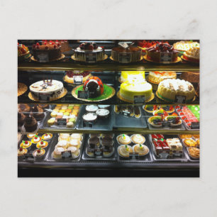 Dessert Display Case Postcard