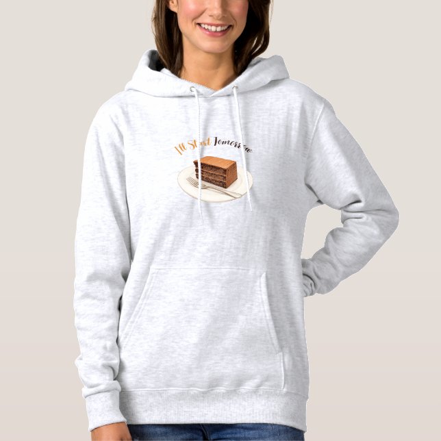 Dessert Lover Gift Hoodie (Front)