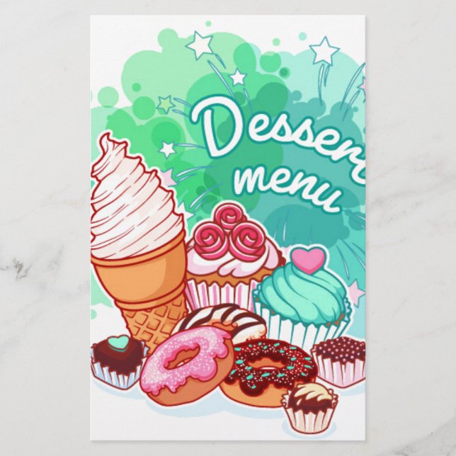 Dessert Menu Collection (Front)
