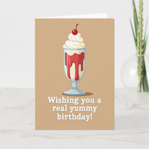 Dessert Parfait Birthday Card