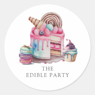 Dessert Pastry Chef Baker Product Labels