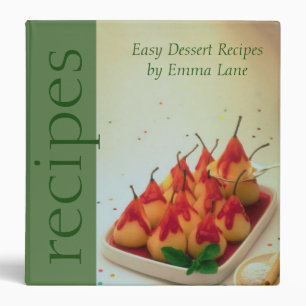Dessert Recipe Binder