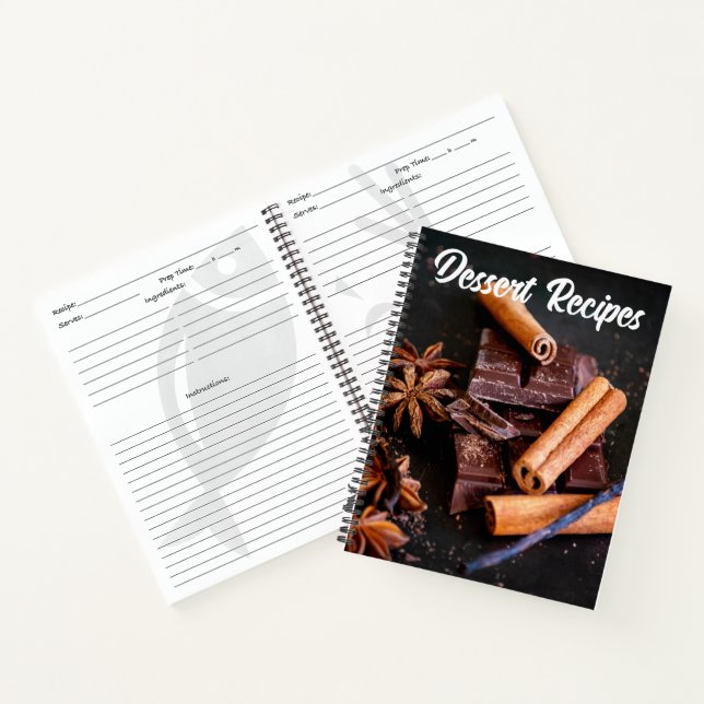 Dessert Recipe Notebook (Inside)