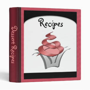 Dessert Ribbons Recipe Binder